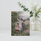 ゴールデン日ヴィンテージブックイラストレーション ポストカード (スタンド正面)