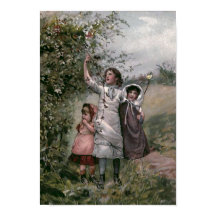 "ゴールデン日"ヴィンテージブックイラストレーション