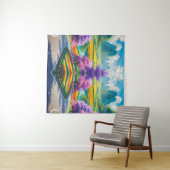 "ゴールデン春エスケープ – 風光明媚な自然 タペストリー (インサイチュ(横))