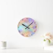 ゴールデン春ラウンドクロック ラウンド壁時計 (ホーム)