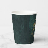 ゴールデン書道Eid Al-Adha Mubarak 2025 紙コップ (右)