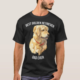 ゴールデン最高のリトリバーパパエバーリトリエバードッグ Tシャツ