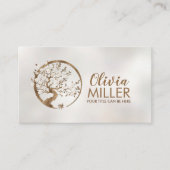 ゴールデン桜ツリーパールブロッサム 名刺 (正面)