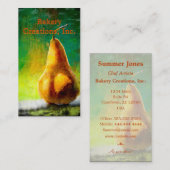 ゴールデン梨ベーカリー/ケータリング名刺 名刺 (正面/裏面)