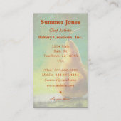 ゴールデン梨ベーカリー/ケータリング名刺 名刺 (裏面)