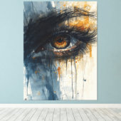 ゴールデン注視 キャンバスプリント (インサイチュ (ウッドフロア))