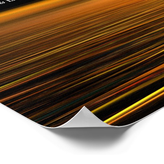 ゴールデン海エレガントビーチ結婚式座席表 ポスター (角)