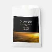 ゴールデン海エレガントビーチ結婚式 フェイバーバッグ (正面)