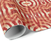 ゴールデン深いレッドろうけつ染めパターンギフトラップ紙 ラッピングペーパー (ロールコーナー)