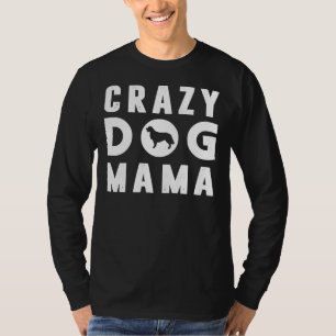 ゴールデン熱狂するレトリエバードッグママ Tシャツ