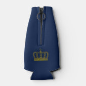 ゴールデン王室のクラウン+あなたの背中。&アイディア ボトルクーラー (裏面)