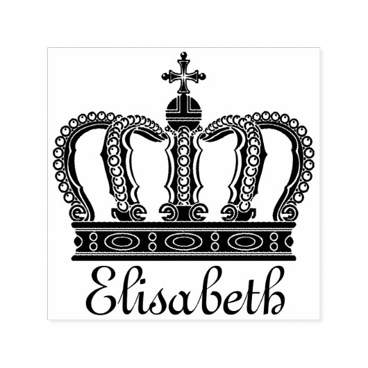 ゴールデン王室のクラウンI +あなたのバックガー。&アイディア セルフインキングスタンプ (デザイン)