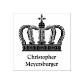 ゴールデン王室のクラウンI +あなたのバックガー。&アイディア ラバースタンプ (インプリント)