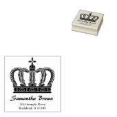 ゴールデン王室のクラウンI +あなたのバックガー。&アイディア ラバースタンプ (押印)