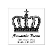 ゴールデン王室のクラウンI +あなたのバックガー。&アイディア ラバースタンプ (インプリント)