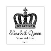 ゴールデン王室のクラウンII +あなたのバックガー。&アイディア セルフインキングスタンプ (デザイン)