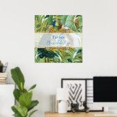 ゴールデン王室のピーコックテンプルドリームズ ポスター (ホームオフィス)