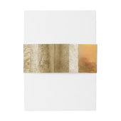 ゴールデン王室のピーコックテンプルドリームズ 招待状ベリーバンド (裏面例)