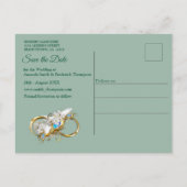 ゴールデン王室のピーコックテンプルドリームズ 案内ポストカード (裏面)