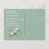 ゴールデン王室のピーコックテンプルドリームズ 案内ポストカード (裏面)