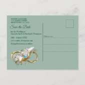 ゴールデン王室のピーコックテンプルドリームズ 案内ポストカード (裏面)