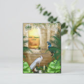 ゴールデン王室のピーコックテンプルドリームズ 案内ポストカード (スタンド正面)