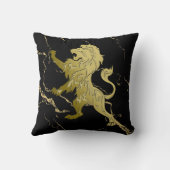 ゴールデン王室のライオン クッション (裏面)