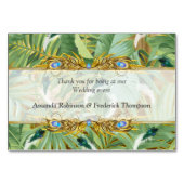 ゴールデン王室の孔雀の羽根 テーブルナンバー (裏面)