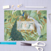 ゴールデン王室の孔雀の羽根 薄葉紙 (クラフト)