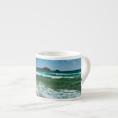 ゴールデン砂ビーチチアサルデーニアイタリアラフ海 エスプレッソカップ (正面右)