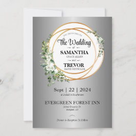 ゴールデン祝ユニオンの愛とコミットメント結婚ズ 招待状