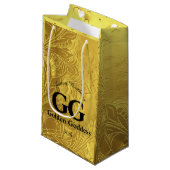 ゴールデン祝女神ハッピー50th誕生日パーティー スモールペーパーバッグ (正面アングル)