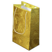 ゴールデン祝女神ハッピー50th誕生日パーティー スモールペーパーバッグ (裏面アングル)