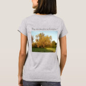 ゴールデン秋サウザンドオークスパークツリー Tシャツ (裏面)