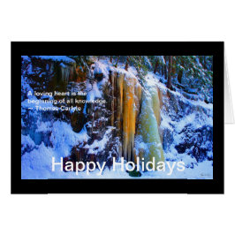 ゴールデン秋ズカードラブ引用文ホリデーカード