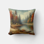 ゴールデン秋フォレストリフレクション クッション (正面)