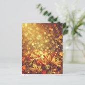 ゴールデン秋離れ《写真》ぼけ味スクラップブック紙 (スタンド正面)