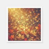 ゴールデン秋離れ《写真》ぼけ味ドクーページナプキンス スタンダードカクテルナプキン (正面)