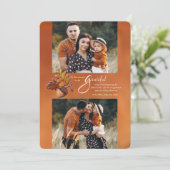 ゴールデン秋2 – 写真感謝祭グリーティングカード シーズンカード (スタンド正面)