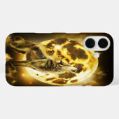 ゴールデン稲妻ウルフ Case-Mate iPhoneケース (裏面 (横))