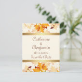 ゴールデン紅葉結婚式の日付を保存 セーブザデート (スタンド正面)