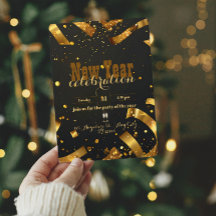 ゴールデン紙吹雪グリッター爆発フェスティバル新年