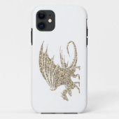 ゴールデン素晴らしモザイク・ドラゴン Case-Mate iPhoneケース (裏面)