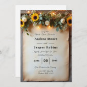 ゴールデン素朴アワーギャザリング 招待状 (正面/裏面)