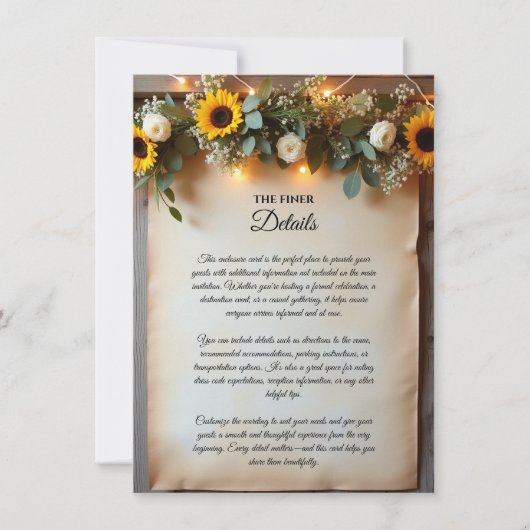 ゴールデン素朴アワーギャザリング 招待状 (正面)