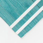 ゴールデン素朴イエローサンフラワーティール(緑がかった色)ウッド | フリースブランケット (角)