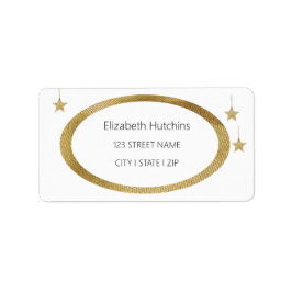 ゴールデン素朴エリプスアンドスターズ ラベル