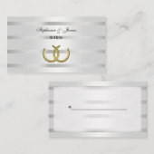 ゴールデン素朴ホースシューズシルバーホット座席表 プレイスカード (正面/裏面)