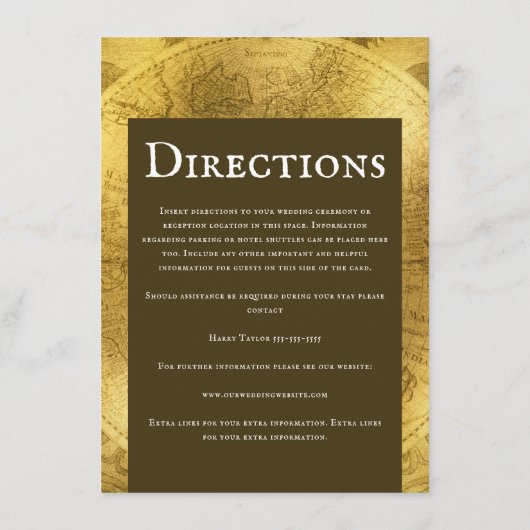 ゴールデン素朴結婚ズ エンクロージャーカード (裏面)