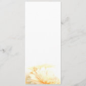 ゴールデン結婚のメニューカード メニュー (裏面)